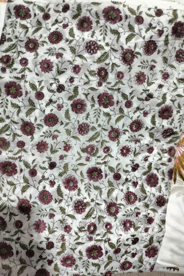 Made To Order Dress in Hand Block Print Pure Cotton Fabric