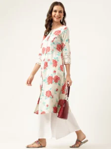FLORAL A-LINE KURTA2