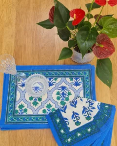 placemat and napkin set
